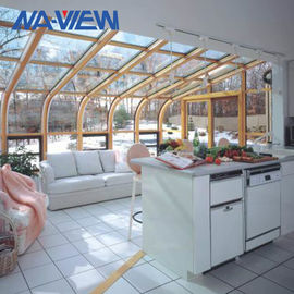 Beautiful Curved Roof Sunroom Freestanding Conservatories Sunrooms