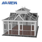 Bespoke Modern Gable Roof Sunroom Outdoor Cathedral Ceiling Sunroom supplier