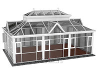 All Seasons Modern Sunroom Extension Enclosure Construction Slanting Roof supplier