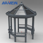 Weather Proof Prefabricated Gazebo Sun Shade Construction Structure supplier