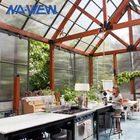 Double Hollow Glass Solarium Room Additions Weather Resistance supplier