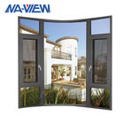 Energy Saving Double Glass Aluminium Casement Windows And Doors for Thailand supplier