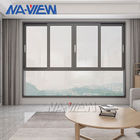 Guangdong NAVIEW Metal Frame Double Glass Glazed Hurricane Impact Aluminum Window supplier