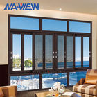 Guangdong NAVIEW Metal Frame Double Glass Glazed Hurricane Impact Aluminum Window supplier