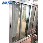 Guangdong NAVIEW Wholesale Aluminium Residential Storefront Accordion Bi-Folding Sliding Window Price supplier