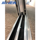 Guangdong NAVIEW Australian Standard Sliding White Tempered Double Glass Aluminum Window supplier
