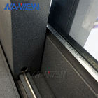 Guangdong NAVIEW Ash Black Aluminum Sliding Window System Window On Bargain Price Is Available For Hotel Apartment supplier
