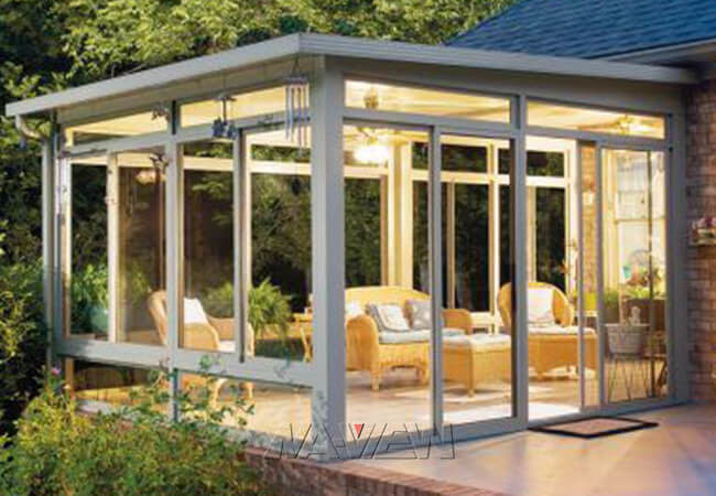 Flat Roof Sunroom Additions Adding A Sunroom To Your Home Weather Poof supplier