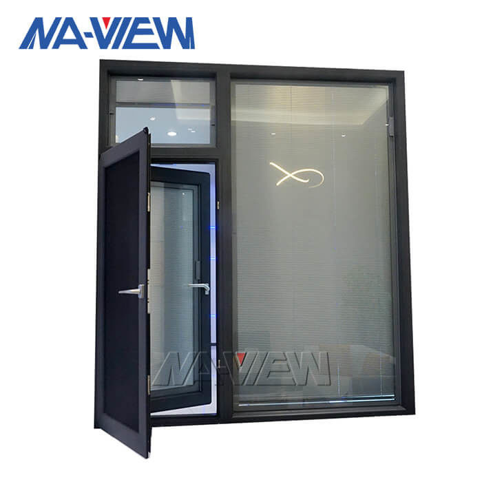 Manufacturer Residential Waterproof Aluminum Casement Window With Fly Screen supplier