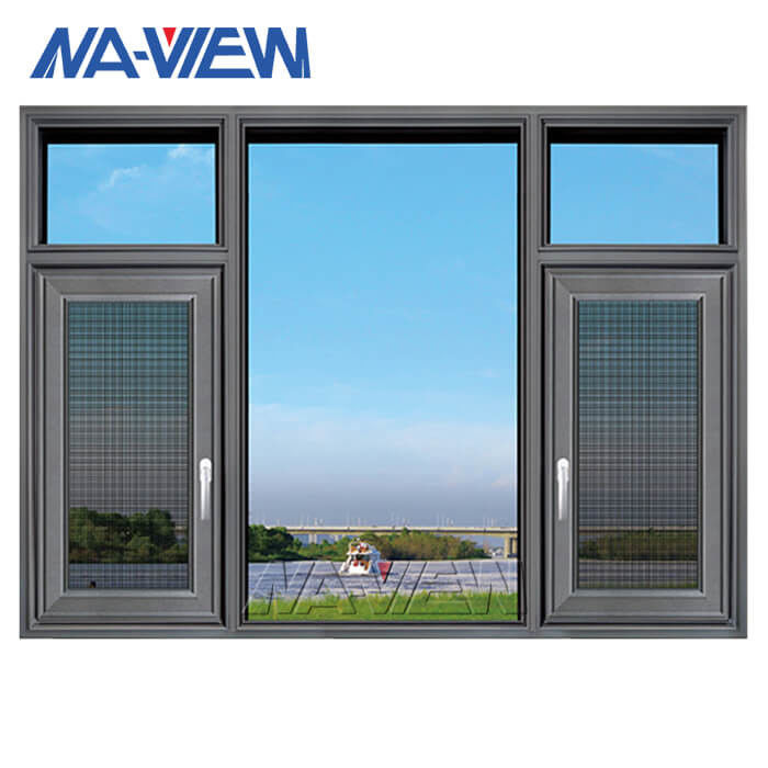 Cheap Aluminum Casement Sliding Double Glazed Windows for Malaysia supplier