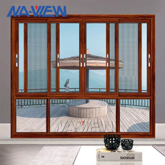 Guangdong NAVIEW Residential Interior Insulated High Quality Aluminum Sliding Glass Door For Offices Diy supplier