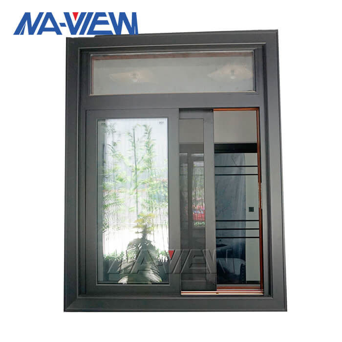Guangdong NAVIEW Low Price List Philippines Design Horizontal Sound Proof Aluminium Sliding Window supplier