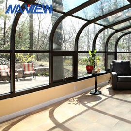 4 Season Patio Enclosure Indoor Prefabricated Aluminum Glass Sunroom