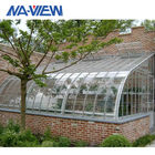 Heat Insulating Front Free Standing Conservatory Prefab Sunroom Addition supplier