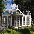 White Prefabricated Greenhouse Structures Prefab Glass Greenhouse supplier