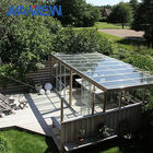 Waterproof Modern Glass Greenhouse Prefabricated Greenhouse Kits supplier