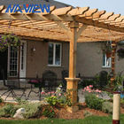 Customized 10x12 Pergola Canopy Garden Winds Pergola Residential Use supplier
