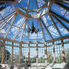 Prefabricated Outdoor Screen Room Enclosures With Herringbone Roof supplier