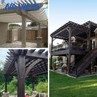 Building A Pergola On A Raised Deck Freestanding Pergola Canopy supplier