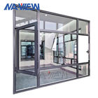Two Way Open Long Slim Aluminum Profile Tilt And Turn Casement Glass Windows supplier