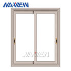 Guangdong NAVIEW Standard American Large Long Aluminum Side Bifold Folding Multifold Sliding Windows For House supplier