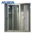 Guangdong NAVIEW Residential Price Thermal Break Low-E Glass Aluminum Sliding Window With Screen supplier