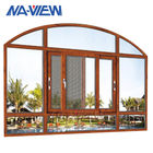 Guangdong NAVIEW Standard Custom Wooden Color Aluminium Sliding Window supplier