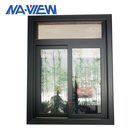 Guangdong NAVIEW New Design Interior Soft Closing Black Aluminum Narrow Frame Sliding Synchronous Tempered Glass Door supplier