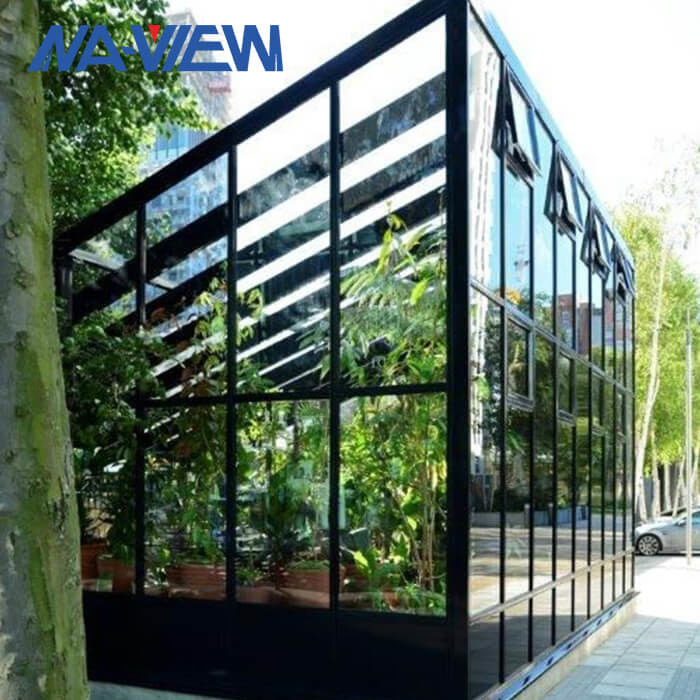 Prefabricated Garden Greenhouse Aluminium Garage Basement Greenhouse supplier